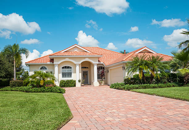Permeable Paver Driveway in Boca Raton, FL